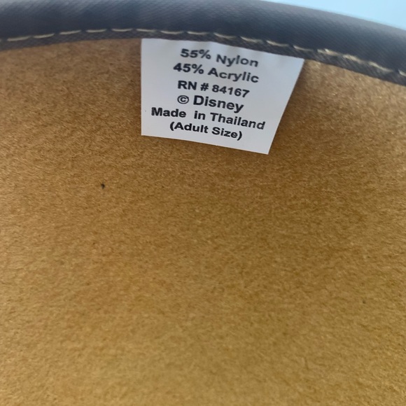 Vintage Walt Disney World Gold Mickey Mouse Ears Celebration Cap Hat Size  Adult - Picture 8 of 9
